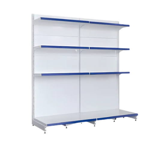 Gôndola Rack Lateral – Cristal Aço