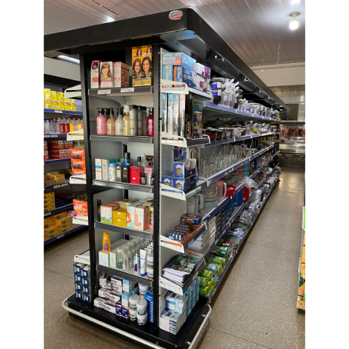 Gôndola Ponta 3 Faces – Cristal Aço - Image 2