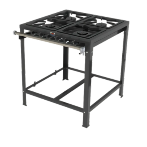 Fogão 2 Queimadores Simples e 2 Queimadores Duplos - Progás