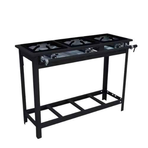 Fogão Vulcão 3 Queimadores Alta Pressão - Venâncio