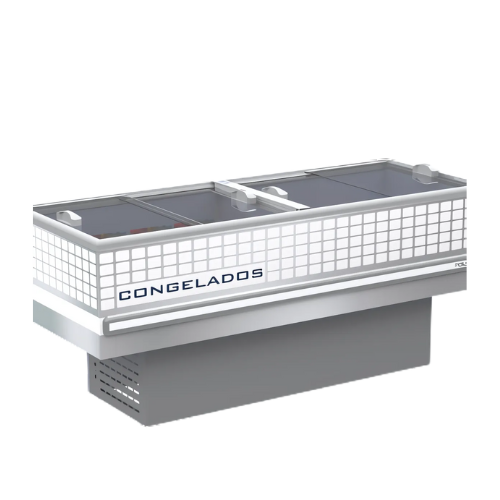 Ilha para Congelados Branca 2,00 m - Polofrio