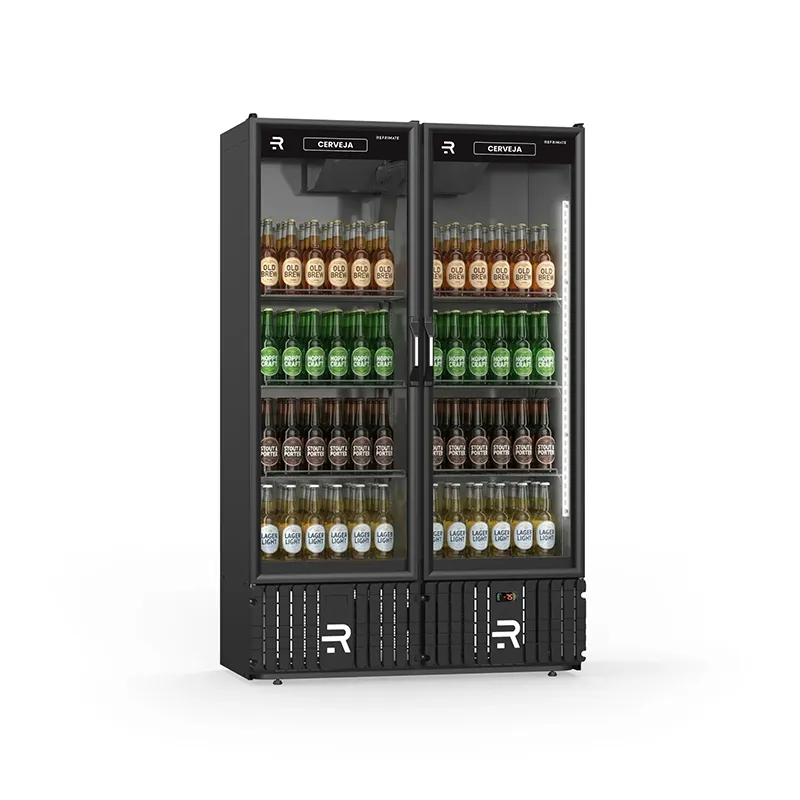 Visa Cooler Cerveja Black 2 Portas - REFRIMATE